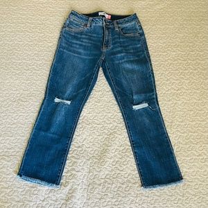 Distressed CAbi Skinny Jeans